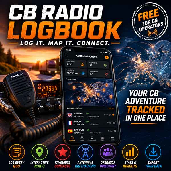 CB Radio Logbook – The Complete Companion App for CB Radio Operators